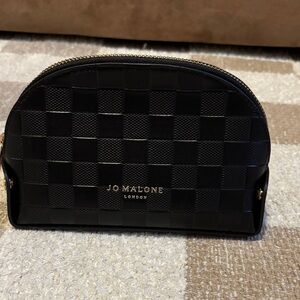 Jo Malone Black Checkered Toiletry Bag